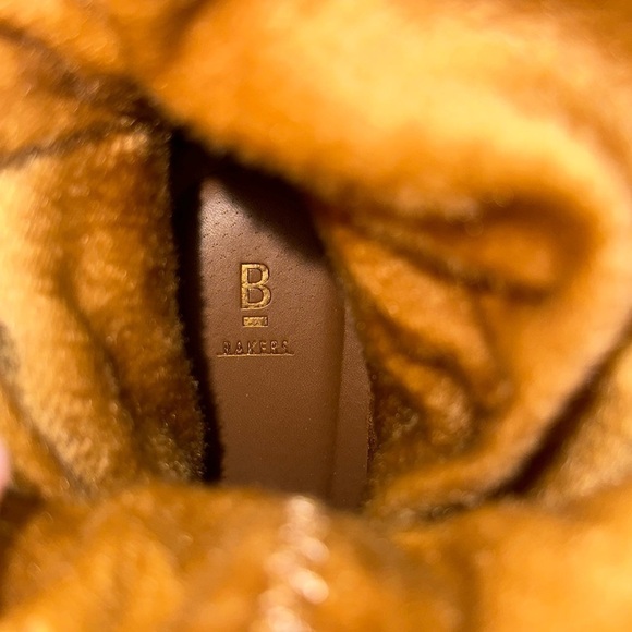 Bakers Furbee Boots Womens 9.5 Brown Faux Fur Faux Suede Wedge Platform … - Picture 16 of 16